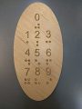 Braille Number Panel